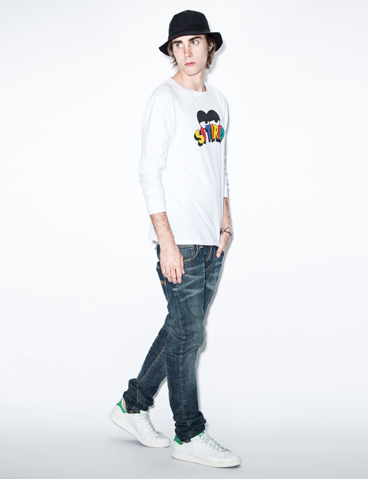 White So Tired L/S T-Shirt Placeholder Image