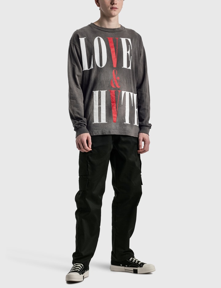 Saint Michael - Saint Michael x Vlone Love & Hate T-shirt | HBX - Globally Fashion and Lifestyle by Hypebeast