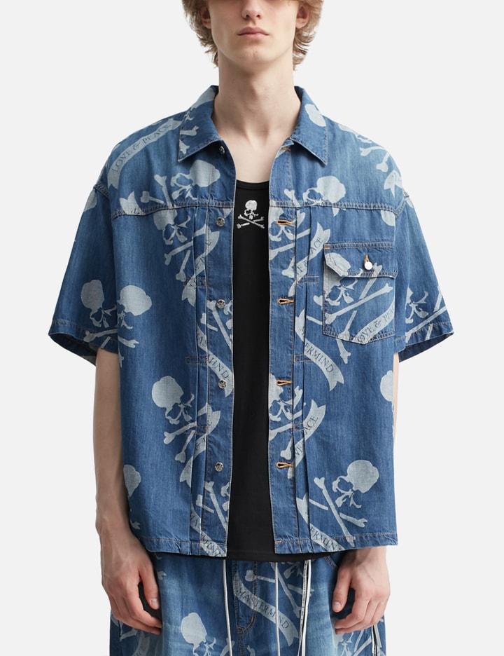 Mastermind World Aloha SS Denim Shirt