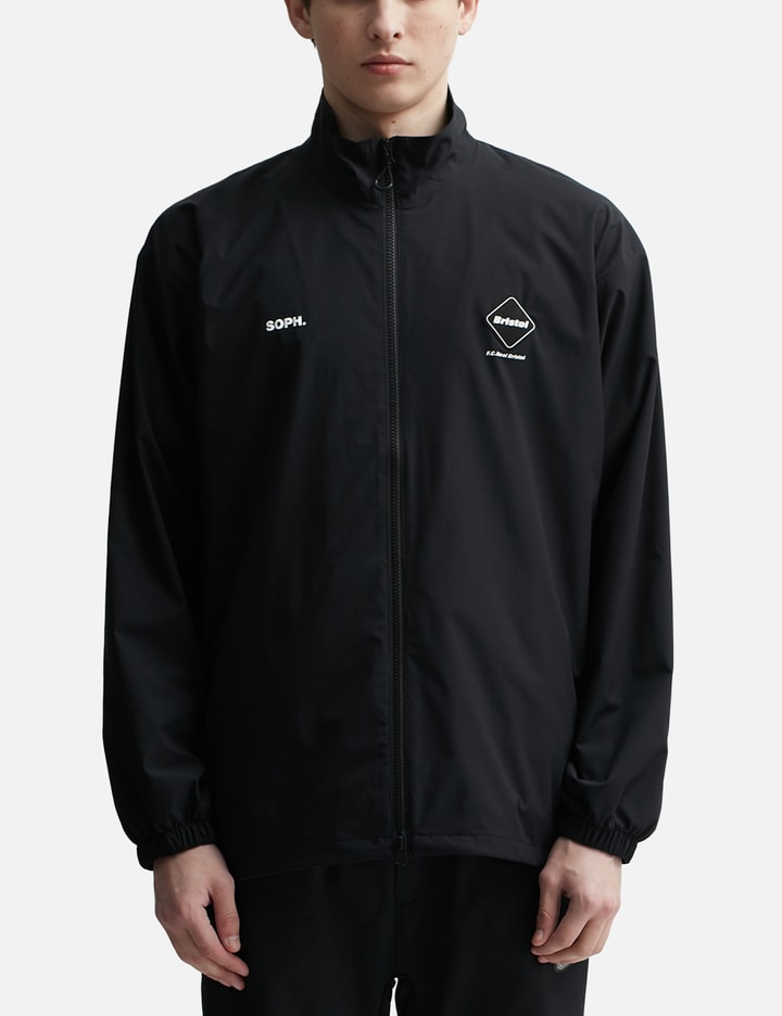 Shop F.c. Real Bristol Ventilation Logo Training Jacket In Black