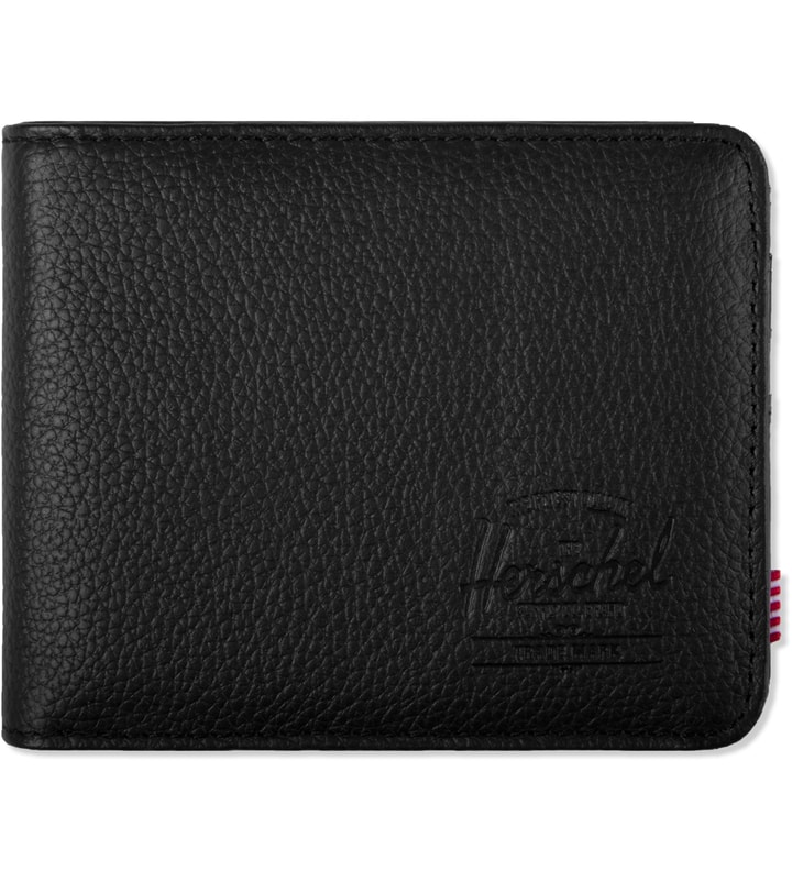 Black Pebble Hank Leather Wallet with Coin Pocket Placeholder Image
