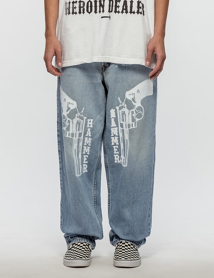 Levis 560 Jeans with White Guns Placeholder Image