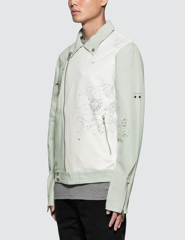 Number (N)ine x C2H4 Musician Hybrid Leather Jacket Placeholder Image