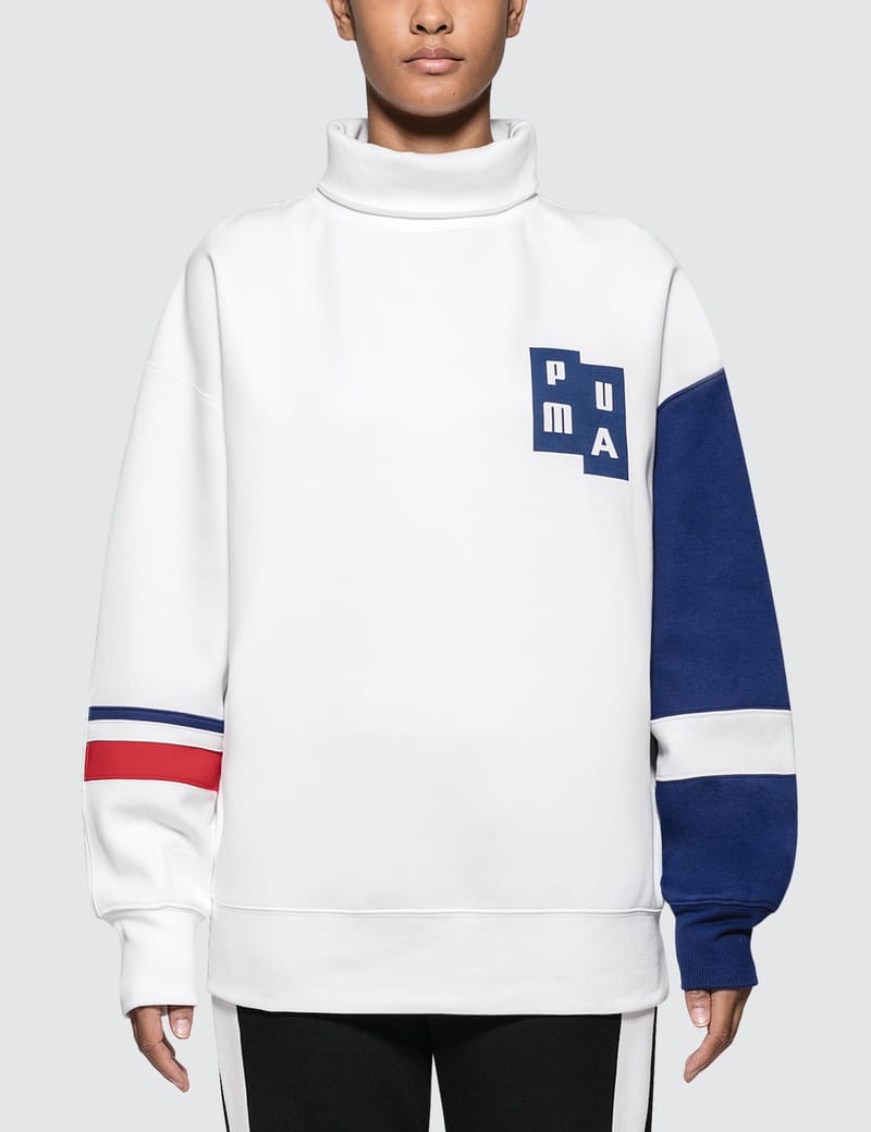 puma high neck sweatshirt