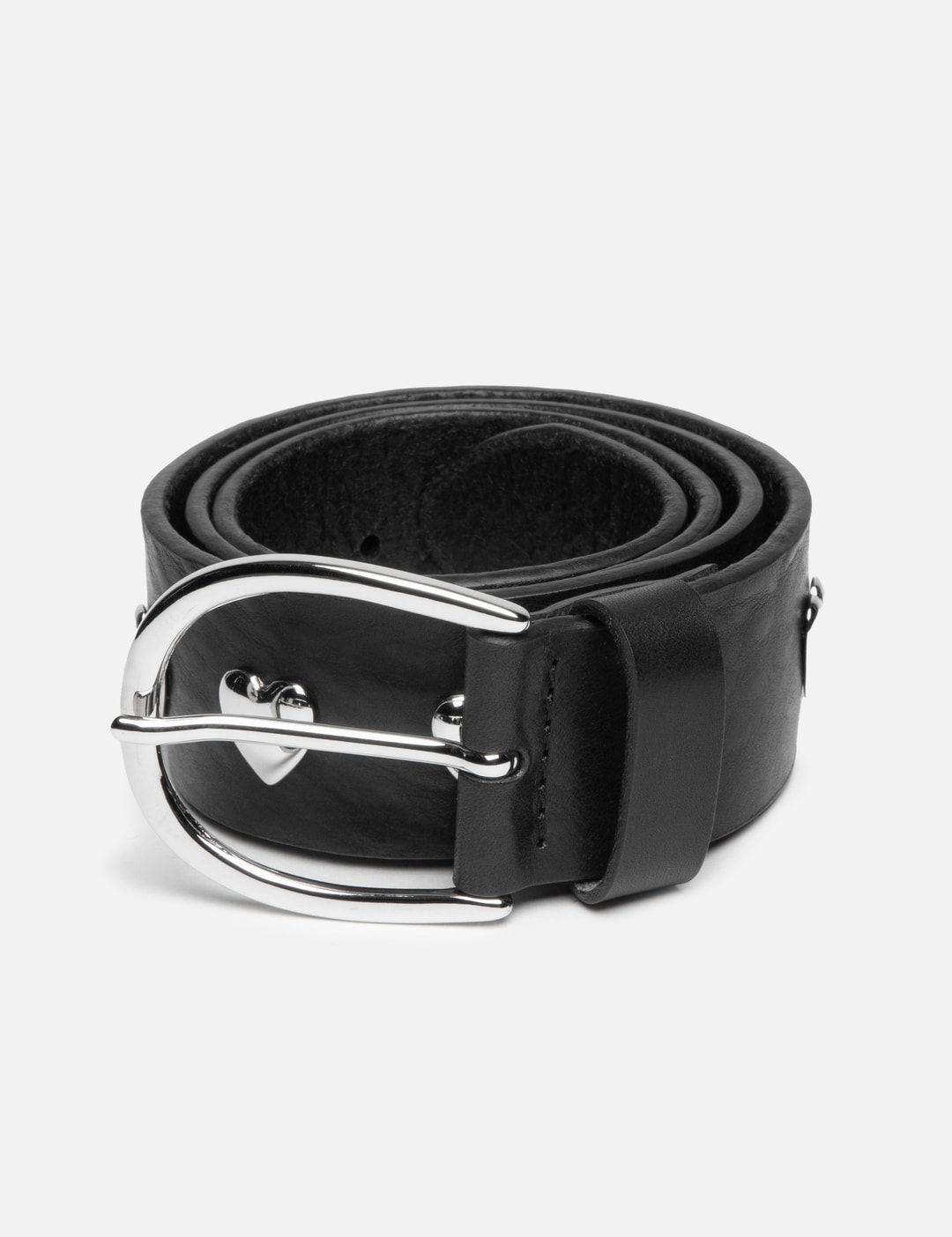 Sandy Liang Rivetto Belt in Silver Sandy Liang Rivetto Belt - Black/Silver | Garmentory main image 4