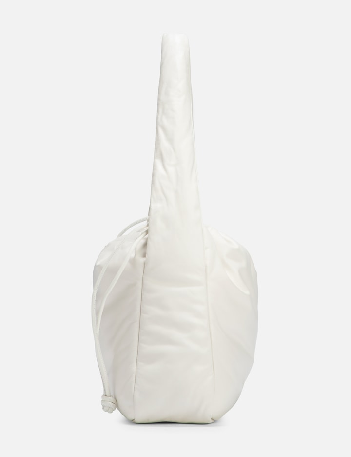 Shop Alexander Wang Ryan Puff Large Bag In Buttery Leather In White