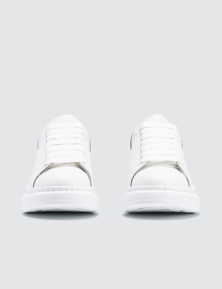 Raised-sole Low-top Leather Trainers Placeholder Image