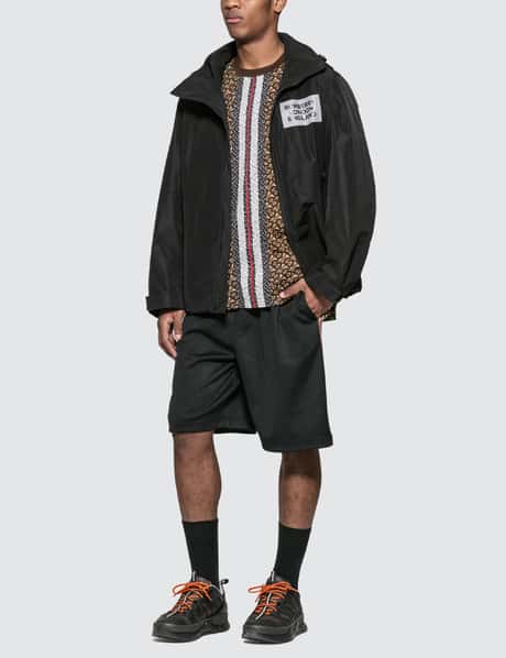 Burberry - Monogram Stripe Print Hoodie  HBX - Globally Curated Fashion  and Lifestyle by Hypebeast