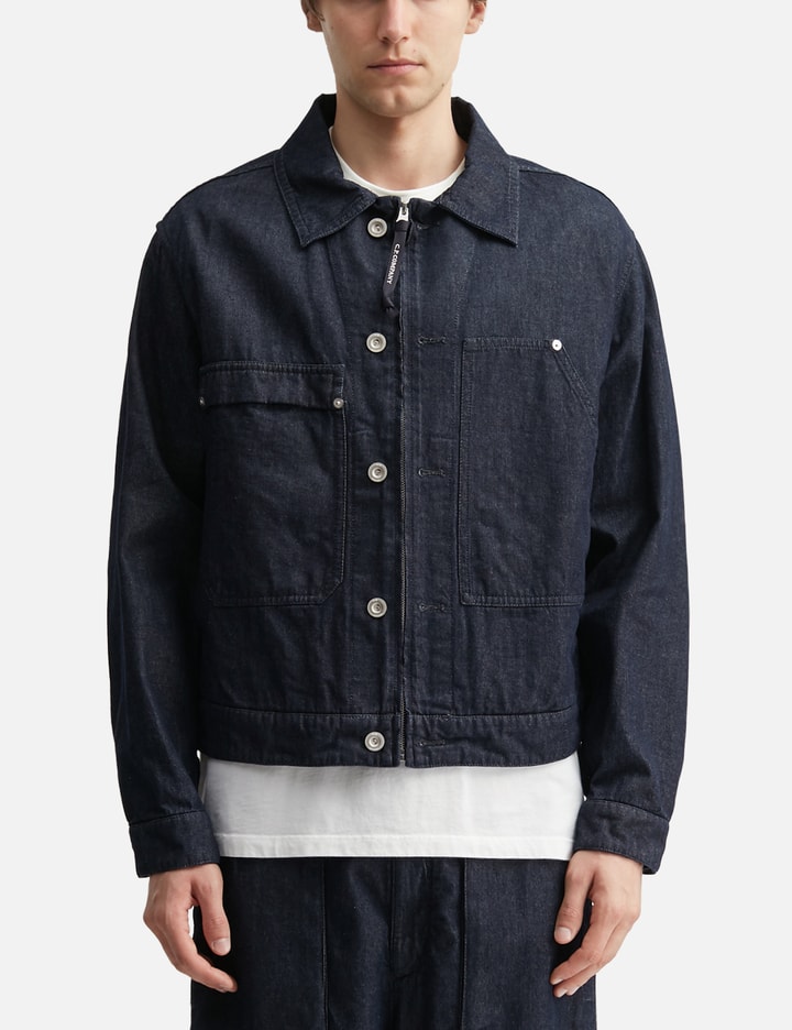 C.P. Company 3/1 Denim Zip Jacket
