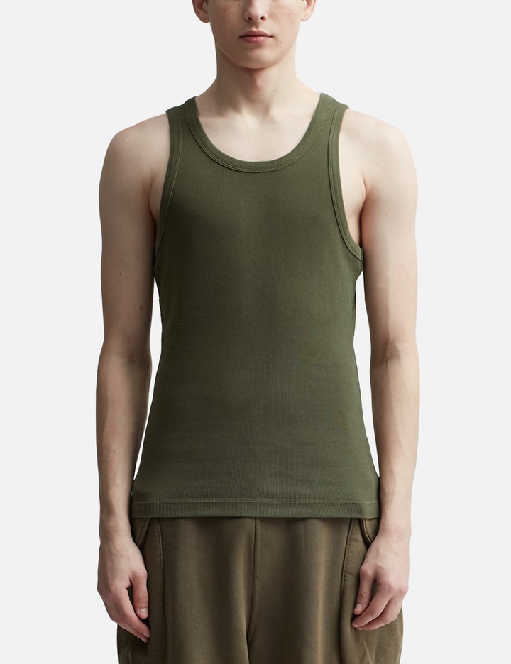 Entire Studios Rib Tank In Green