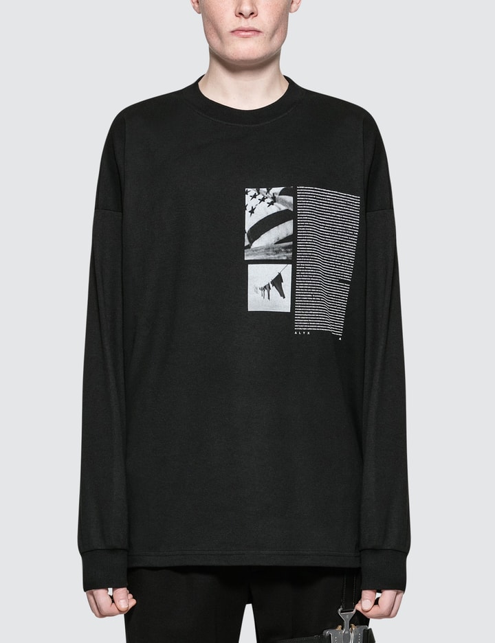 1017 ALYX 9SM - Flag Graphic L/S T-Shirt | HBX