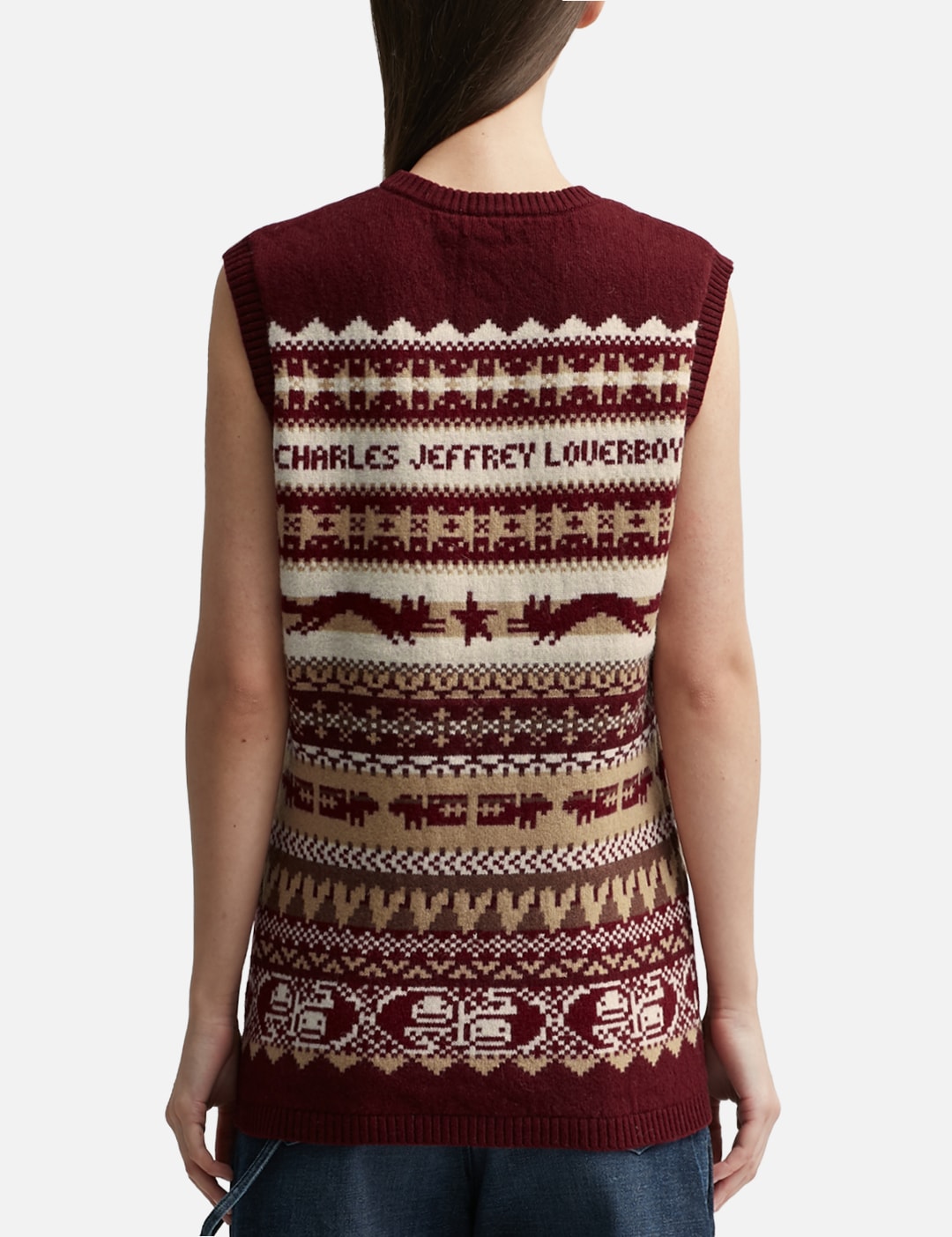 Fine Fairisle Vest view 15
