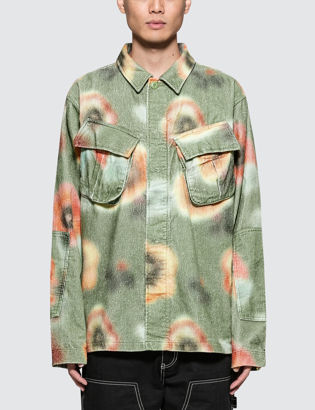 Stüssy - Velveteen Jungle L/S Shirt | HBX - ハイプビースト 