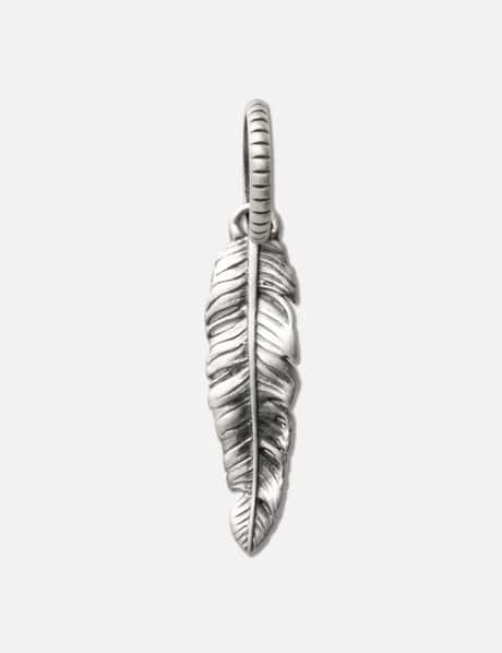 POLYTERU 925 Silver Pendant Feather