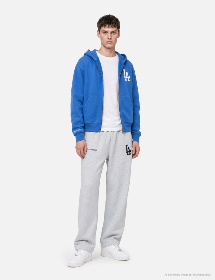 Sporty & Rich LA Serif Zip Hoodie
