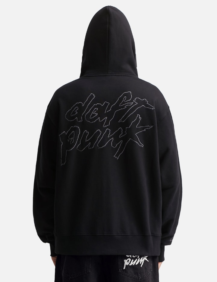 Pleasures Daft Punk Ram Graphic Zipper Hoodie In Black