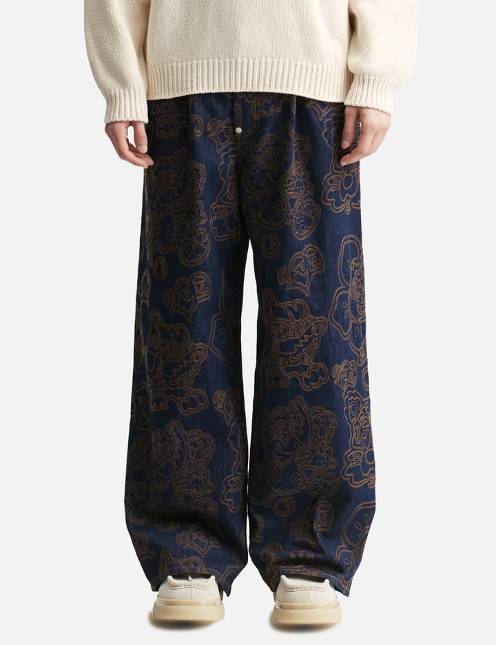 'KENZO VERDY MARKET' Baggy Fit Jeans Placeholder Image