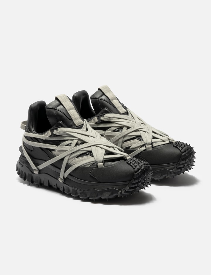 Moncler + Rick Owens Trailgrip Megalace Leather Trainers Placeholder Image