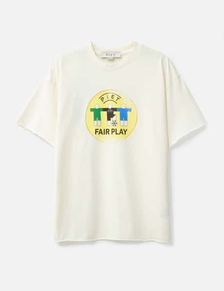 PIET Fair Play Raw Edge T-shirt