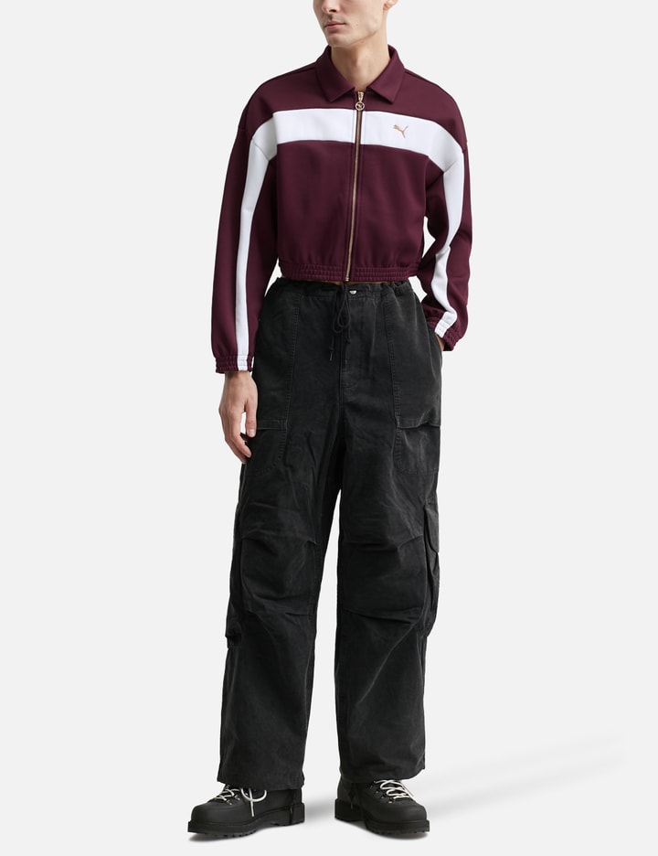 Relaxed Cropped Track Jacket Placeholder Image