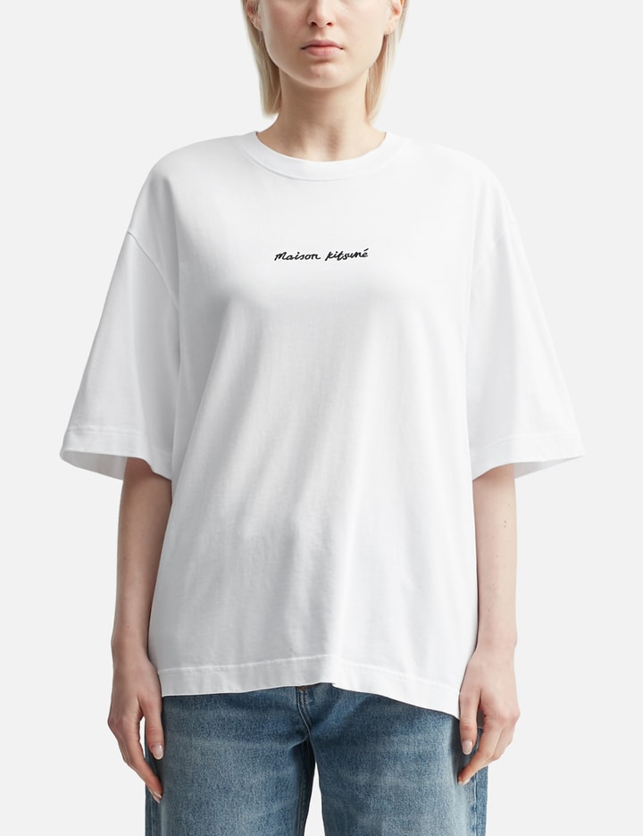 Maison Kitsune Embroidery Oversize Tee-shirt Placeholder Image