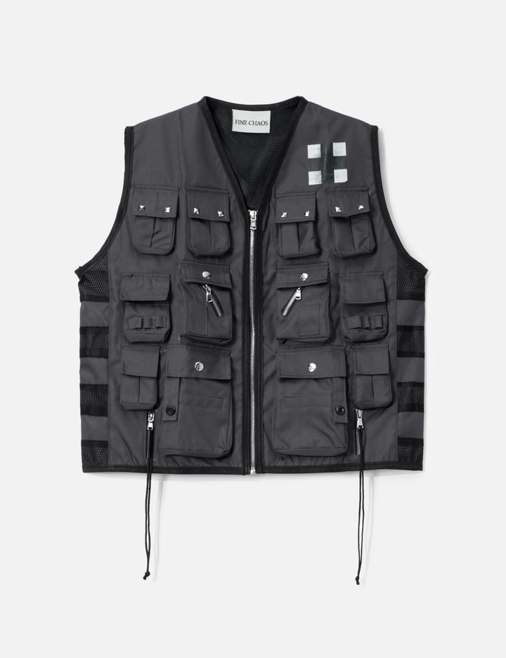 Fine Chaos Medic Vest In Black