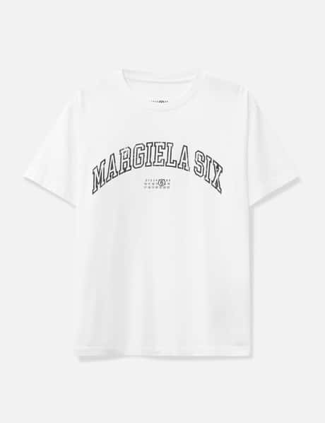 MM6 Maison Margiela Varsity print T-shirt