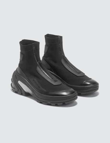 1017 ALYX 9SM Chelsea Knit Boots with Vibram Sole in Black ALYX 9SM CHELSEA BOOT WITH REMOVABLE SOLE (AMAZING SHOE  main image 3