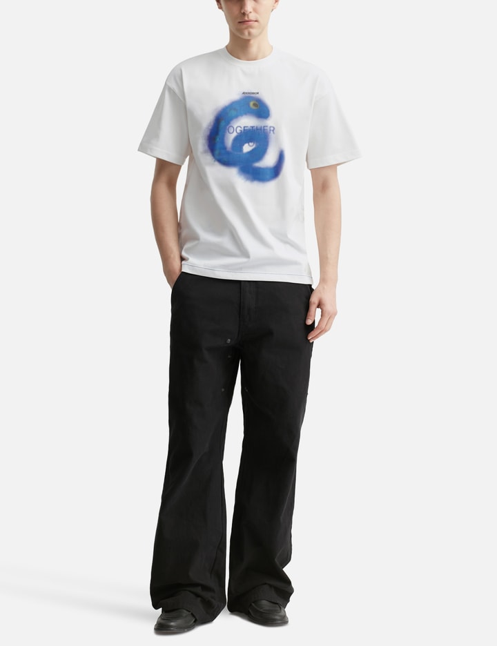 Snake Semi-oversized Fit T-shirt Placeholder Image