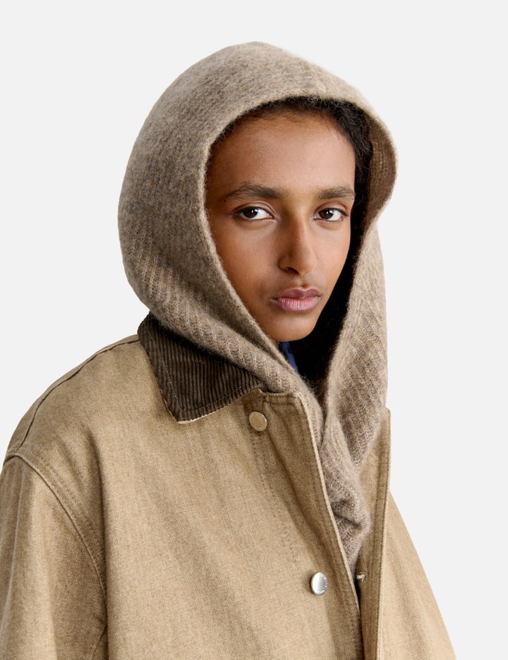 Maison Kitsuné Hooded Scarf