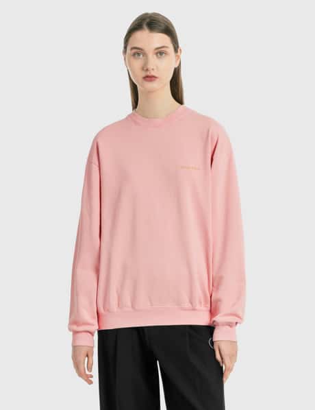 Sporty Rich Classic Logo Crewneck Sweatshirt HBX Globally