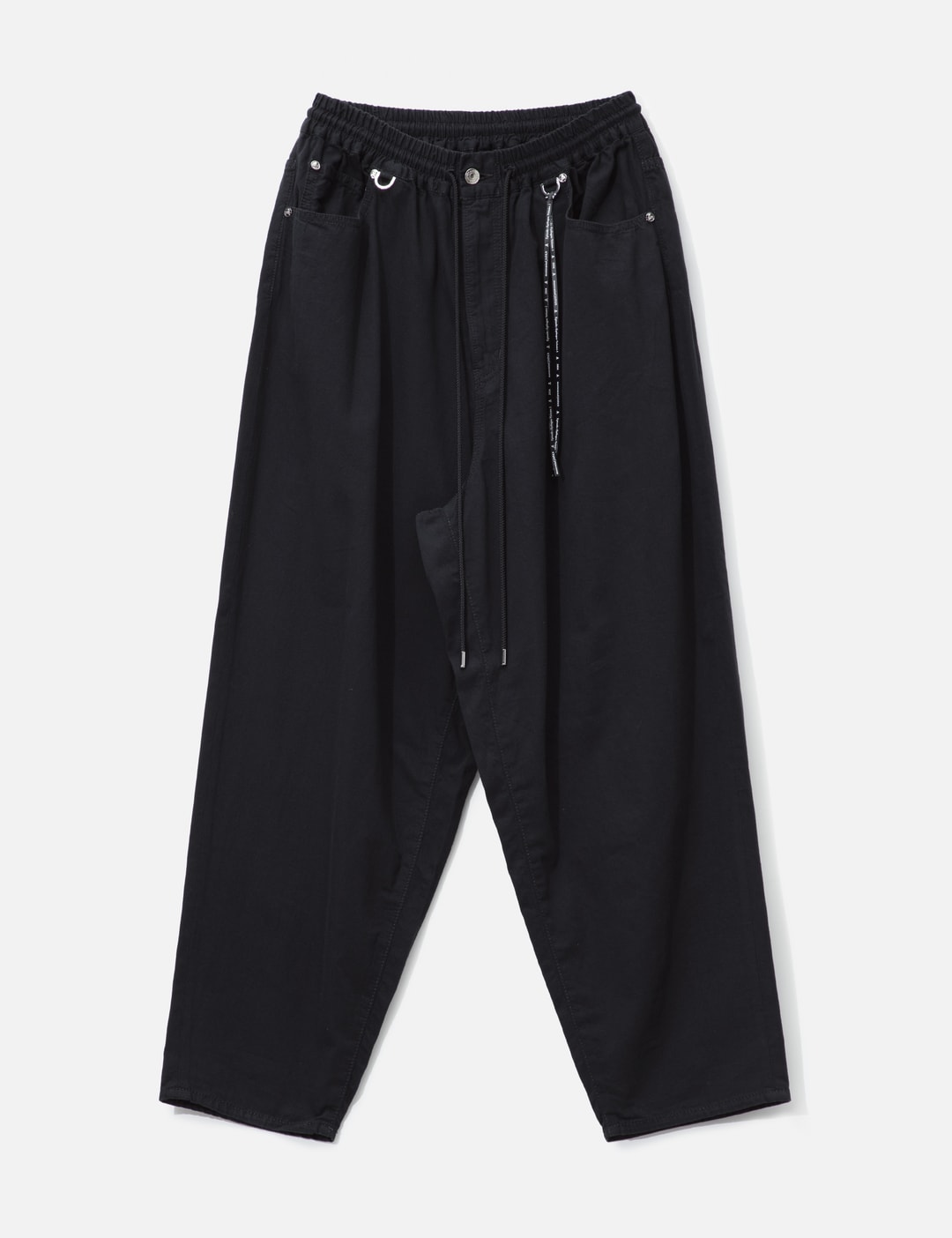 Wide Easy Denim Pants view 7