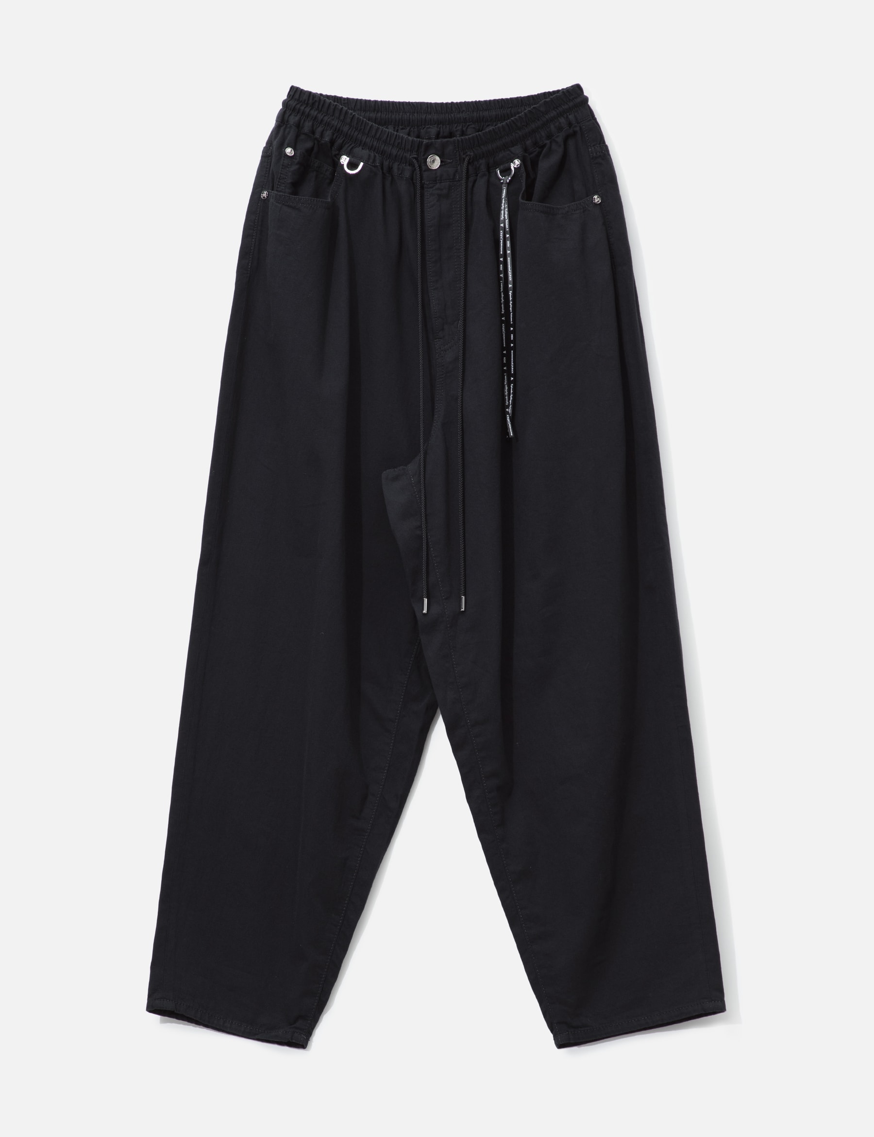 Wide Easy Denim Pants view 16