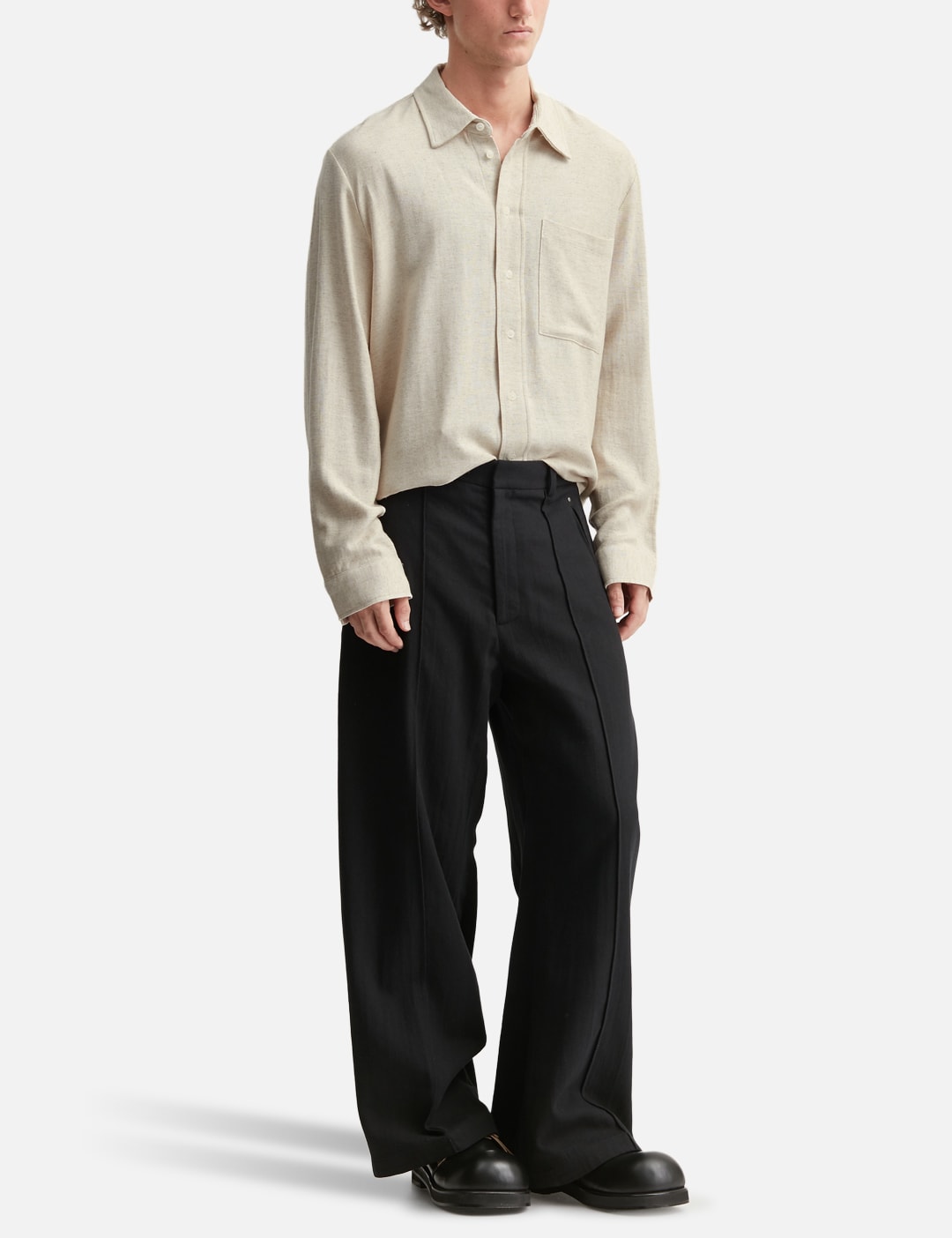 Mono Origami Linen Shirt view 20