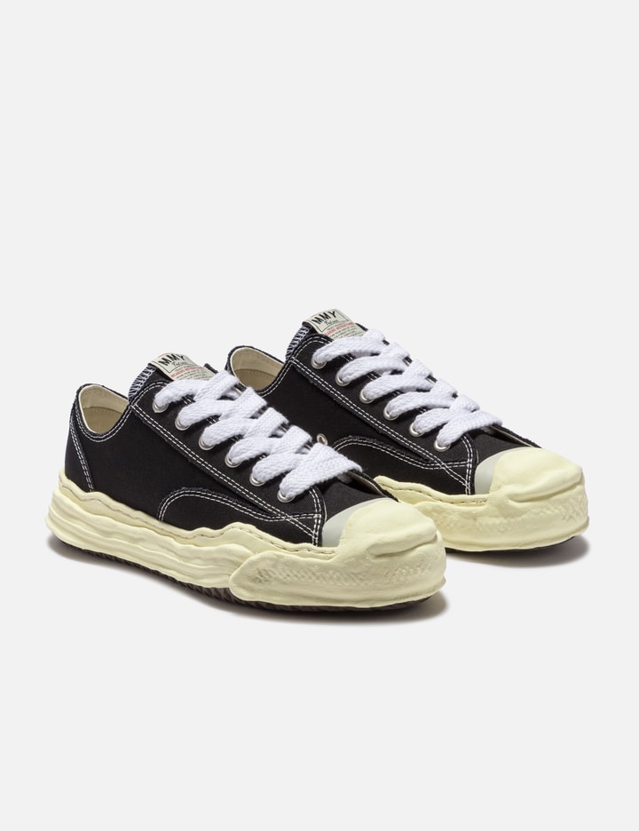 Shop Miharayasuhiro Hank Vl Og Sole Canvas Low-top Sneaker In Black