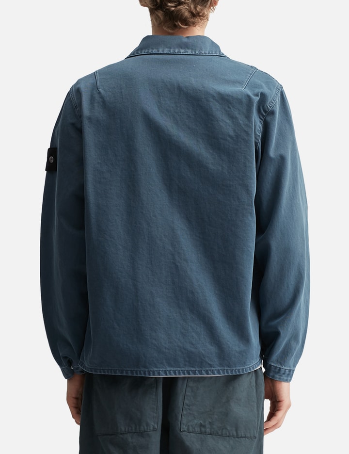 Stone Island Denim Indigo Comfort Fit Overshirt
