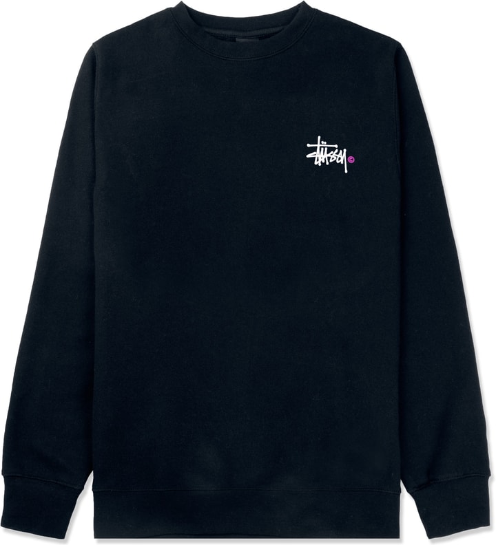 Navy Basic Logo Crewneck Sweater Placeholder Image