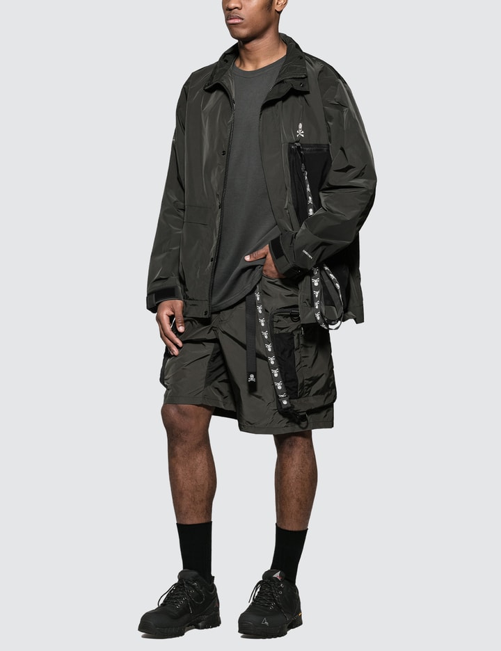 C2H4 x Mastermind Japan Logo Stripe Utility Packable Short Placeholder Image
