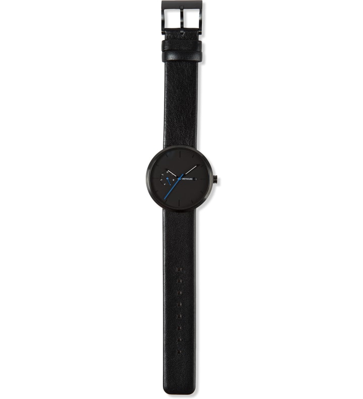 Grey Hours Black Essential Watch