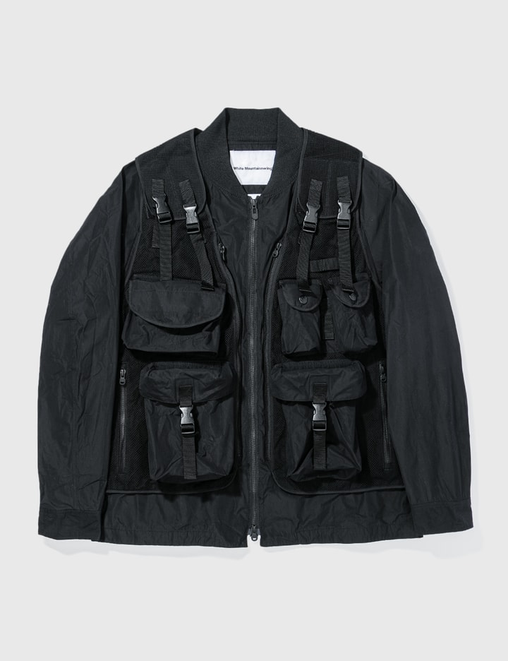 WHITE MOUNTAINEERING POCKETED MILITARY VEST Placeholder Image