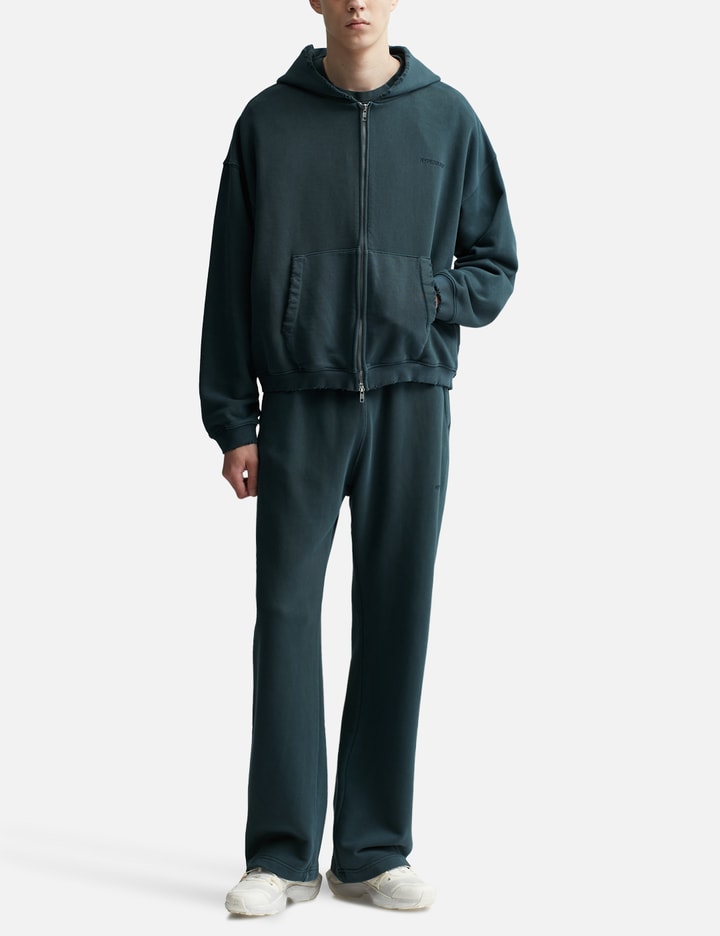 Hypebeast Garment-dyed Sweatpants In Blue