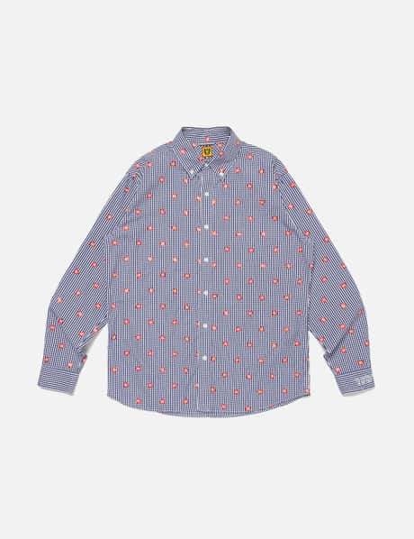 Human Made HEART GINGHAM CHECK SHIRT