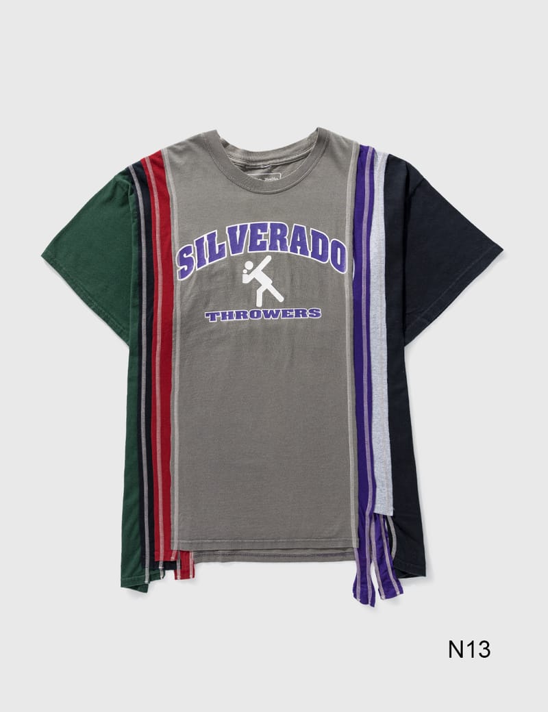 Needles ワイドショートアップサイクルTシャツ Needles ワイドショートアップサイクルTシャツ C99926278 - トップス