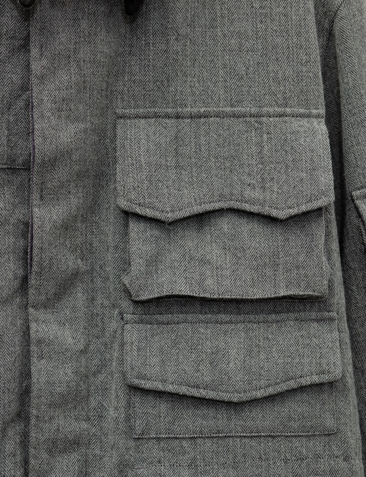 Kaptain Sunshine Wool Herringbone Hunter Jacket