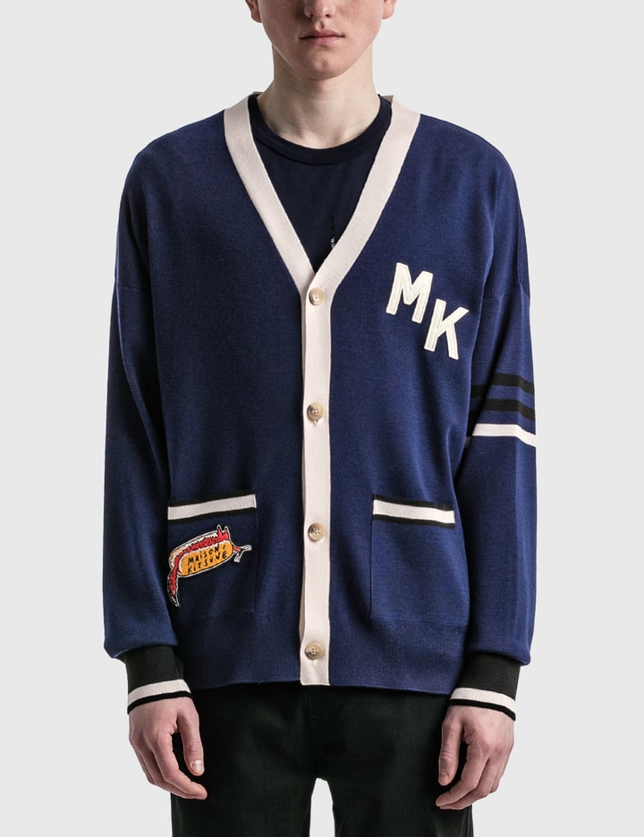 Maison Kitsuné x Olympia Le-Tan Taxi Varsity Cardigan Placeholder Image