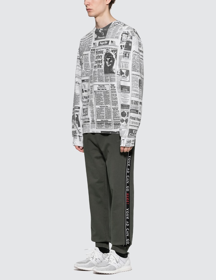 NY Post Newspaper Fleece Sweatshirt Placeholder Image