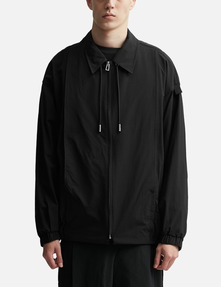 DOUBLE LAYERED ZIP UP SHIRT Placeholder Image