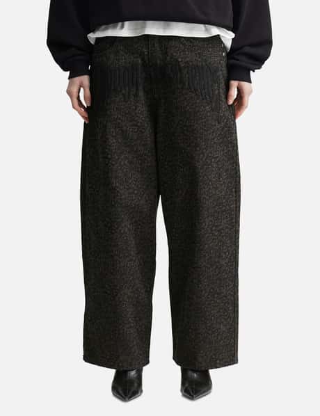 "Bruce" Leopard Baggy Denims view 10