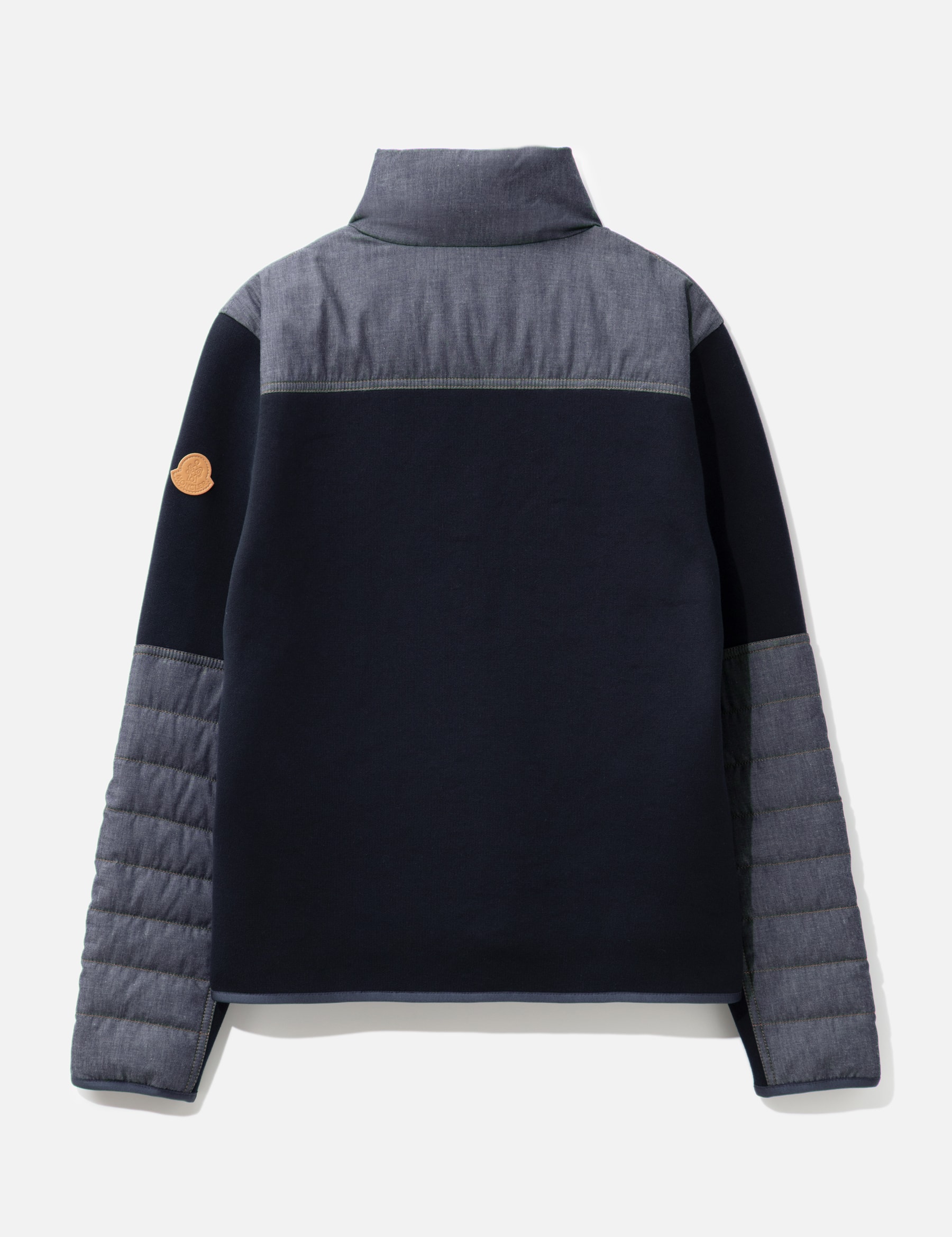 Padded Snake-Quilted Denim Cardigan view 17