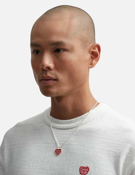 Human Made - Heart Silver Necklace | HBX - Globally Curated  